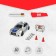Police machine Audi RS3 Friction, 15 cm