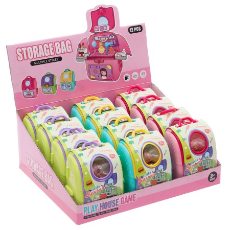 Toy-Surprise "Milashka" in a backpack, with accessories, mix-14