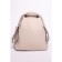 Women's backpack, eco-leather, ludor light beige, 32x15x26 cm