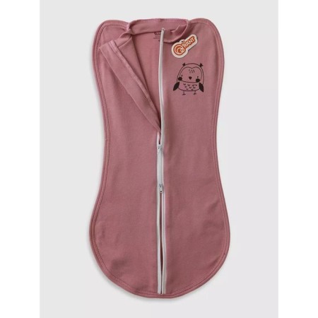 Diamond cocoon with Rant NewBorn First, height 56 ​​cm, color pink cloud-1