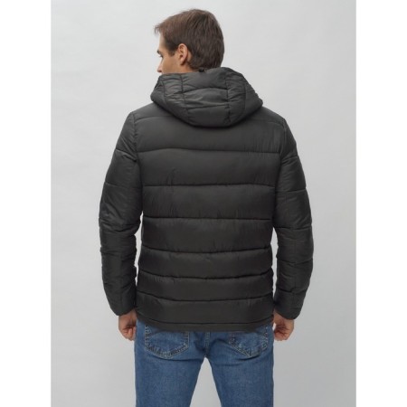 Male jacket-park, size 50, black color-16