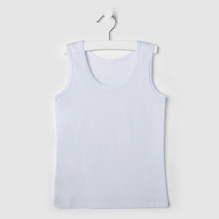 T-shirt for a boy, white color, height 140-146 cm