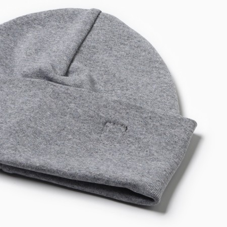 Hat for a boy, gray color, size 54-58-2