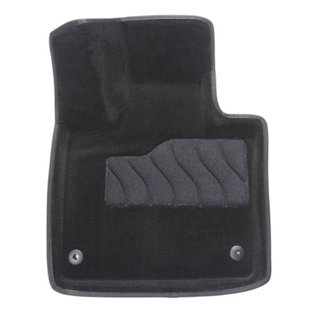 3D mats for Volvo XC-90 II, 2014-n, black, set-1