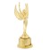 The reward figure "Nika", a stand plastic gold, 18 x 8 x 6.5 cm.