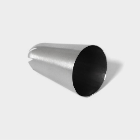 Confectionery nozzle "Closed rose", d = 3 cm, exit 0.9 cm, stainless steel-4