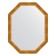 Mirror in the baguette frame, poisoned gold 59 mm, 70x90 cm