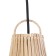 Ceiling Lumber of Rotan "Lukman" 1x120W, E27, 60x60x65 cm