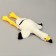 Soft toy "Flamingo", 70 cm, white color