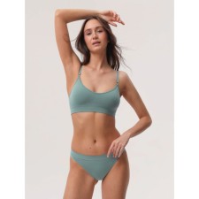 Трусы слипы мини женские с заниженной талией Mirey Slip Mini, размер 48-50, цвет бирюзовый