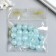 Plastic beads "Blue balls with sparkles" shine in the dark set of 20 g d = 1.2 cm