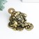 NECKE Bronze "Toad on Coins" 4 x 7 x 5.5 cm