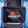 The basketball ring "King of Sports", a frame-frame, a full set, 2 goals, 142 cm
