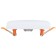 Lamp built -in era LED, IP20, 10W, 100x100x21 mm, 4000k, 800lm, white color