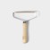 Scraper for cleaning clothes, carpets, furniture of the share, 16.5 × 12.5 cm, handle pine