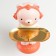 Souvenir Polystone stand "Bear in the headphones" 23x18x27 cm