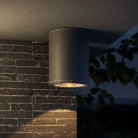 Ceiling Lamp Outdoor O306CL-L7GF, 7W, 9x9x11.5 cm, LED, 800LM, 3000K, graphite color-8