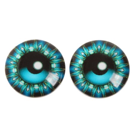 Eyes, set 14 pcs., Size: 1.4 cm