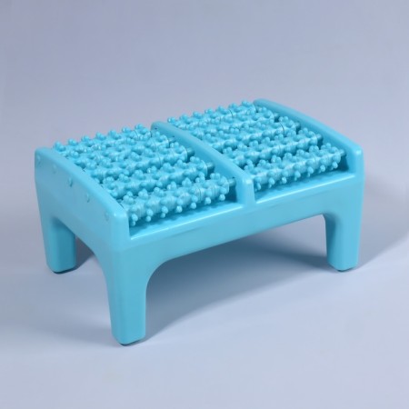 Feet massage, 26.5 × 17 × 13 cm, on a stand, brown color-4
