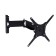 Ramo K551, for TV, inclined-horned, 13-43 ", black