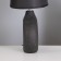 Table lamp "Angelica" 1x40W E14 Black 22x22x32cm