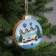 Christmas tree toy "New Year's Night", from batteries, glow warm white