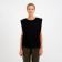 Women's T-shirt Minaku Oversize Fit: Black Color, Rr. 44