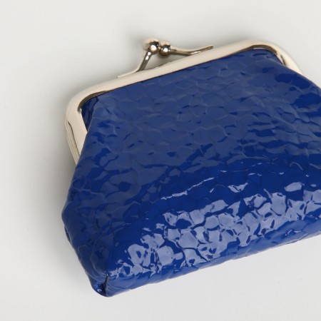 Women's wallet on the farmar, blue color-2
