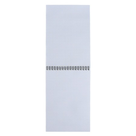 Notepad on spirals A5, 80 sheets, cage, Erichkrause "Symbol", plastic cover silk -screen covers, Bellar Belicia Blok 100%, Blue, Blue, Blue, Blue-2