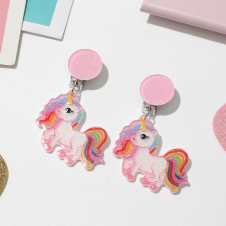Clips children's "chosen" fairy tale, unicorn bright, color