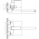 Bath mixer Rush Thira TR3635-51, single-leaf, long spout, chrome