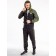 Sports costume men's ise, size 54, black color, khaki