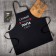 Apron Ethel "The Best Dad" 73x71 cm, 100% cotton, reps 210 g/m2