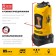 Laser Laser Stayer 34960-1, 2 rays, 10 m, ± 4 °, ± 0.5 mm/m, 5/8 "