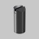 Components for textile suspension system Technical Tra130cnw-B, 6x6x13 cm, black color