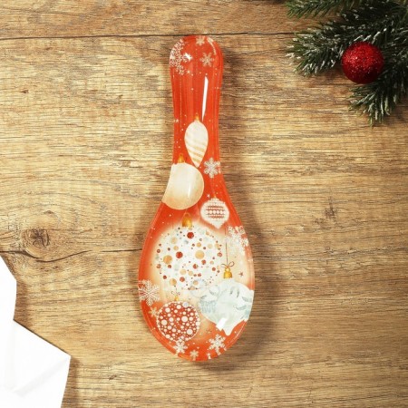 Standing under the spoon "Pink Tale", 21x7.5x2 cm-1