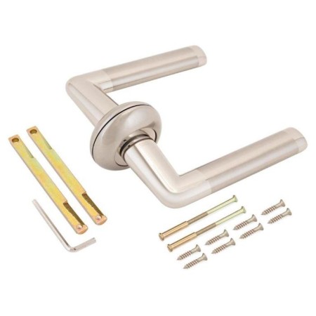 Renz dh 19-08 SN/NP Trento handle set, nickel matte-1