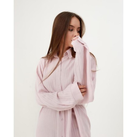 Shirt (shirt) Women's KAFTAN "strip", roses, p. 40-42-4