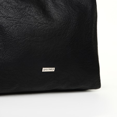 Women's bag with lightning, black color-4