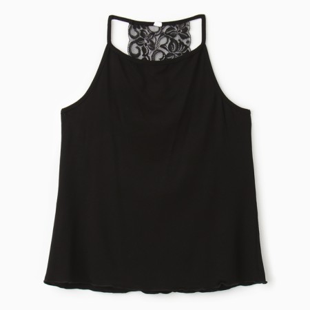 Female homemade set (top/shorts), black color, size 48-5