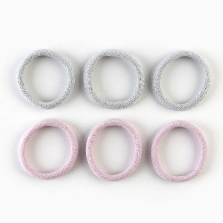 Hair elastic bands "The smallest", set 6 pcs., D = 4 cm-2