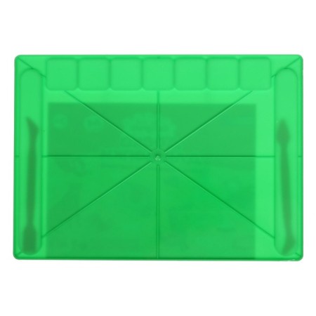 Calligrata, A4, +2 stack, departments for plasticine, 2.2 mm, plastic, with a side, mix-4