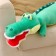 Soft toy "crocodile", 80 cm, green color