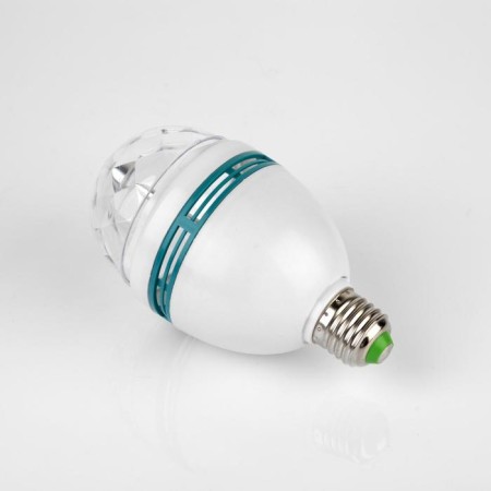 Light device "Crystal ball" 8 cm, E27, glow RGB-3