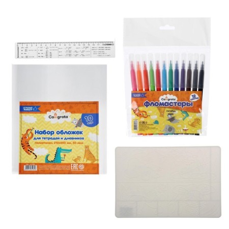 Set of first grader "ray", 60 items-9