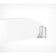 Plastic broken division 60 mm high with a front limiter 30 mm, l = 285-485 mm