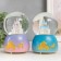 Souvenir polystone water ball light, music "Castle for Princess/Prince" MIX 8x8x11.5 cm