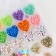 Jeweling from beads "Heart"
