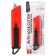 Universal trapezoidal knife 19mm, latch, plastic case, TOP