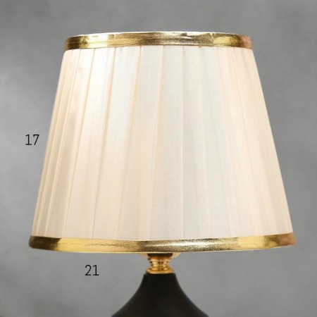Table lamp 16136/1BK E27 40W Black-gold 21x21x34 cm Risalux-3